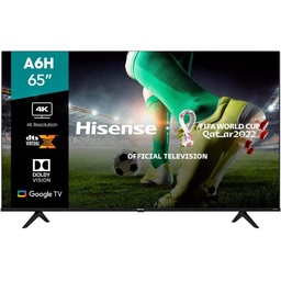 [65A6H] TELEVISION HISENSE 65A6H 65" SMART GOOGLE ULTRA HD 4K 3840*2160 WIFI