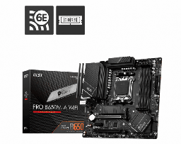 [Dim-PRO B650M- A WIFI] Tarjeta Madre MSI Micro-atx Pro B650m-a Wifi Socket Am5