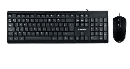 [7506215928984-A] Kit Acteck Teclado Estandar / Mouse Alambrico Usb Negro Ac-928984