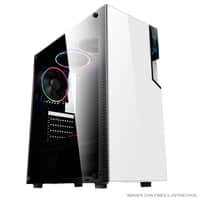 [7503030903028-X] Gabinete                                                                                                                                                                                                                                                                                                                                                                                                         Xzeal Xz130 Atx/ Micro Atx/ Mini Itx Blanco (xzcgb06w)