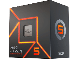 [Dim-100-100001015BOX] Procesador         AMD Ryzen 5 7600 5.1 Ghz 6 Core Am5 100-100001015box Six Core 65w