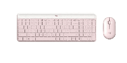[920-011312] Kit Logitech Mk470 Slim Teclado/mouse Inalam. Usb Rose (920-011312)