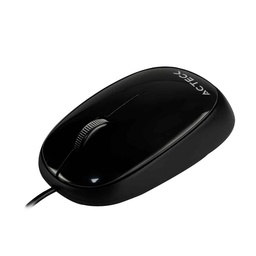 [7506215928830-A] Mouse  Alambrico Acteck Conector Usb Negro 1000 Dpi Ac-928830