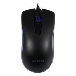 [AC-929677] Mouse                                                                                                                                                                                                                                                                                                                                                                                                                                                                                                                                                                                                                                                                                                                                                                                                                           Acteck Alambrico Usb 1200dpi Led Negro Optimize Ma220 Ac-929677