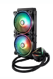 [Dim-LEVANTE240-BKCWW] WATERCOOLING ENFRIAMIENTO LIQUIDO XPG 240MM PARA CPU LEVANTE240-BKCWW