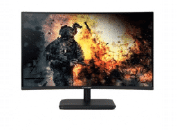 [DIM-UM.HW5AA.P01] MONITOR ACER AOPEN LED 27" HC5R UM.HW5AA.P01 DISPLAYPORT HDMI CURVO GAME FREESYNC 165HZ HDMI PUE