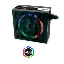 [YFR-45901] Fuente De Poder Yeyian Yfr-45901 Raiden 500w 80 Plus White Rgb Atx Sm