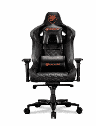 [Dim-TITAN-BLACK] SILLA PARA GAMING COUGAR ARMOR TITAN BLACK RECLINABLE