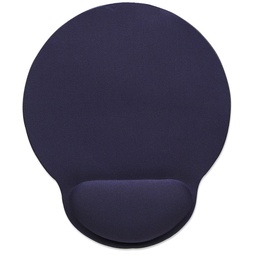 [766623434386-M] Mousepad  Tipo Gel Manhattan Descansa MuÑeca Azul Marino 434386