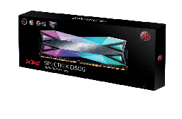 [dim-AX4U320016G16A-ST60-1-OB] Memoria    DDR4  XPG D60 RGB 16gb 3200mhz (ax4u320016g16a-st60) Para INTEL (ob)