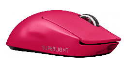 [097855159830-L] Mouse                                                                                                                     Logitech Pro X Superlight Lightspeed Hero Magenta (910-005955)