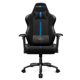 [7502266678007-G] Silla Game Factor Tela Reclinable 4d, Metal Negro/azul Cgc601-bl
