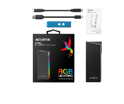 [dim-AEC700GU32G2-CGY] Enclosure        XPG RGB M.2/pcie SSD USB 3.2 Tipo C (aec700gu32g2-cgy) Pue