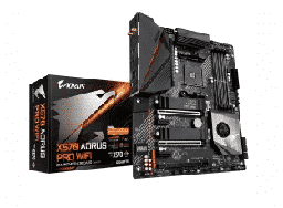 [Dim-X570-PRO-WIFI] Tarjeta     Madre Gigabyte AORUS X570 Pro Wifi Ryzen AM4 (remate Openbox)