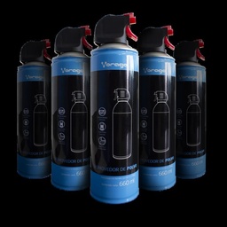 [27502266678612-V] Kit  5 Pzas Aire Comprimido Vorago Kit5-cln-300 660ml