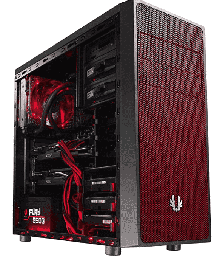 [Dim-BFC-NEO-100-KKXSR-RP] GABINETE ATX PARA GAMING BITFENIX NEOS (BFC-NEO-100-KKXSR-RP) NEGRO ROJO