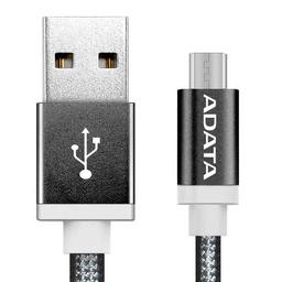 [4712366965232-A] Cable                  Adata Micro Usb 1m Negro (amucal-100cmk-cbk)