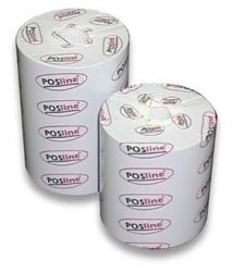 [6161323] Ribbon  Posline W1 Out 236 Blk 60mmx300m Wax (36/case)