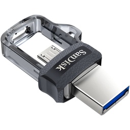 [619659149642-S] Memoria Flash Sandisk Ultra Dual Usb Drive 64gb 3.0 (sddd3-064g-g46)