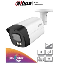 [6923172506122-D] Camara                                                                                                                                                                                                                                                                                                                                                                                                                                                                                                                                                                                                                                                                                                                                                                                                                                                                                                                                        Dahua Bala Full Color 2 Mp/mic (dh-hac-hfw1239tlmn-a-led-0360b)