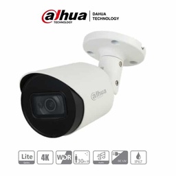[6939554968167-D] Camara                                                                                                                                                                                                                                                                                                                                                                                                                                                                                                                            Dahua Bala 4k/8 Mp/ Ip67/metalica (dh-hac-hfw1801tn-a-0280b)