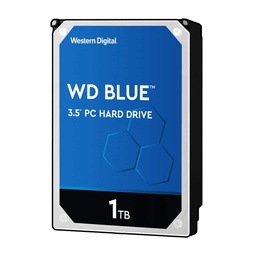 [718037779911-W] Disco Duro Interno Wd 1tb 3.5 Wd10ezex 64mb Sata3 7200rpm Blue Bulk
