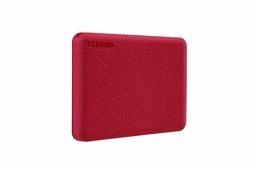 [723844000745-T] Disco Duro Externo Toshiba 2tb Hdtca20xr3aa Advance V10 Rojo