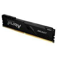 [740617320183-K] Memoria  Ddr4 Kingston Fury Beast Black 8gb 2666 Mhz Dimm(kf426c16bb/8)
