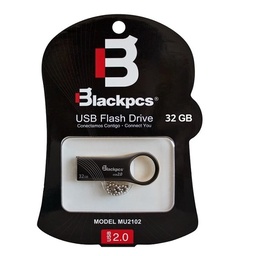 [7500463573088-B] MEMORIA FLASH USB BLACKPCS 2102 32GB NEGRO PIANO METALI (MU2102PBL-32)