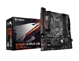 [Dim-B460M-AORUS-ELITE] Tarjeta  Madre Gigabyte B460m AORUS Elite Socket 1200 INTEL Soporte 128gb Max DDR4