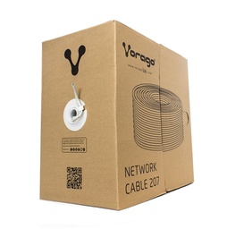 [7502266673330-V] Bobina                                     Cable Vorago Cab-207 Utp Cat5 Gris 305 Mts