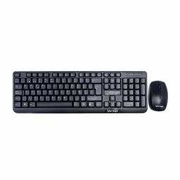 [7502266673859-V] Kit Teclado Y Mouse Vorago Km-302 Inalambrico Negro