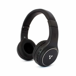 [7502266676171-V] Diadema Vorago Hpb-300 Bluetooth/ Fm/ Msd Plegable Negra