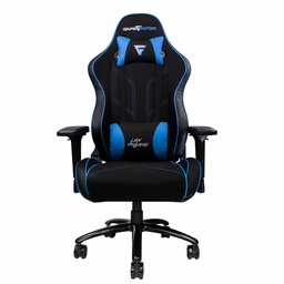 [7502266676614-G] Silla                                                                                                                                                                                                                                                                                                                                                                                                                                                                                                                                                                                                                                                           Game Factor Tela Reclinable 4d, Metal Negra/azul Cgc600-bl