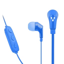 [7502266677277-V] Audifonos  Vorago Epb-103 Bluetooth Manos Libres C/vol Azul Epb-103-bl