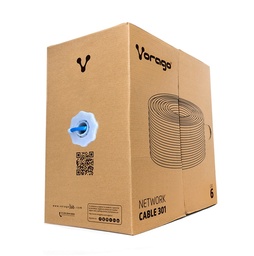 [7502266678069-V] Bobina                                                                                                                                                                                                                                                                                                                                                                                                                                                                                                                                                           Cable Vorago Cab-301 Utp Cat 6 Azul 305 Mts