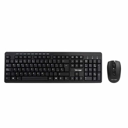 [7502266678625-V] Kit Teclado Y Mouse Vorago Km-304 Inalambrico Multimedia Negro