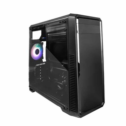 [7502266678847-G] Gabinete Game Factor Atx,usb 3.0, 1 Vent 120mm, Cristal S/fte Csg300