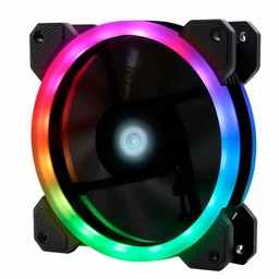 [7502266679066-G] Ventilador  Adicional Game Factor Para Fkg400 120mm/rgb+arcoiris Fg400