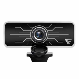 [7502266679394-G] Camara Web Game Factor Full Hd, Led, 30fps,usb, Microfono, Negra Wg400