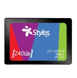 [7503028126705-S] UNIDAD SSD STYLOS 240GB SATA III 2.5" (STMSSD2B)