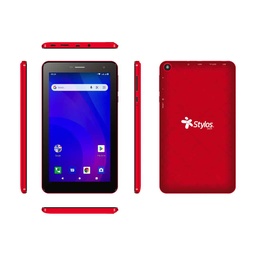 [7503030903295-S] Tablet Stylos Taris Quad Core 16 Gb Ram 1gb 7" Roja Stta116r