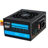 [7506215909587-E] Fuente                                                                                                                                                                                               De Poder Acteck Af-b500 Slim 500w 24 Pin Sata Negro Es-05002