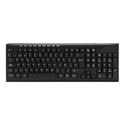 [7506215913973-A] Teclado                        Acteck Inalambrico Multimedia Negro Ac-913973