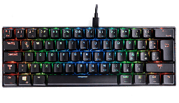 [Dim-VG-KM981-BLK-BLU] TECLADO MECANICO PARA GAMING VSG MINTAKA KAILH AZUL VG-KM981-BLK-BLU NEGRO