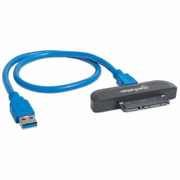 [766623130424-M] Convertidor                                                   Manhattan Usb 3.0 A Hdd Sata 2.5 Super Speed 130424