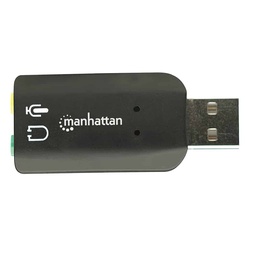 [766623150859-M] Convertidor Manhattan Usb 2.0 A Tarjeta Sonido 5.1 150859