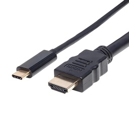 [766623151764-M] Cable  Usb Manhattan Tipo C Macho V3.1 A Hdmi Macho 2.0 Mts 4k 151764