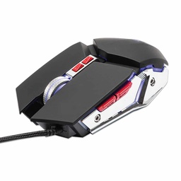 [766623179348-M] Mouse Manhattan Optico Gaming 7 Botones Usb 3200 Dpi Luz Led 179348