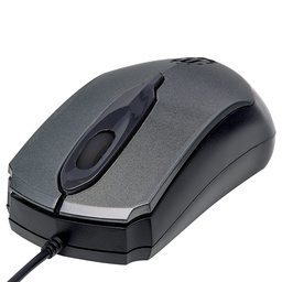 [766623179423-M] Mouse            Optico Manhattan Edge Usb Gris/negro 179423
